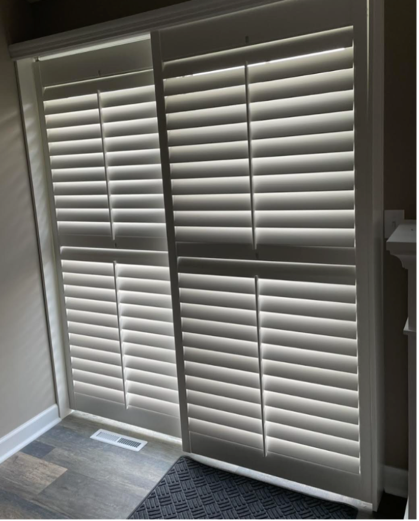 door wall shutters